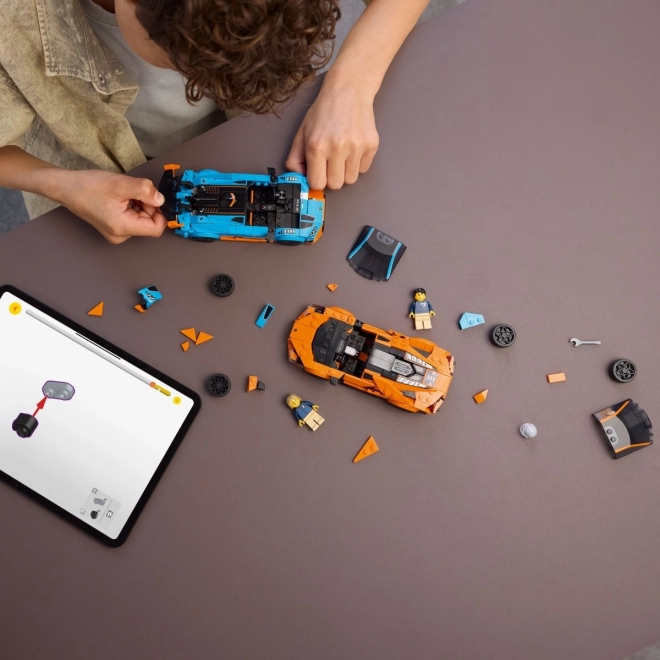 LEGO Speed Champions Lamborghini Revuelto și Huracán STO