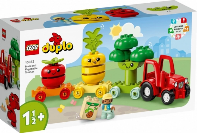 Tractorul cu legume și fructe LEGO DUPLO