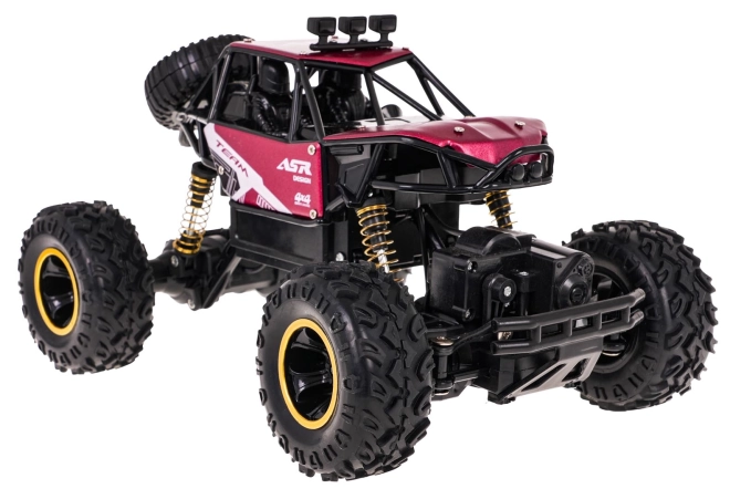 Crawler Monster Rock cu telecomandă – Roșu