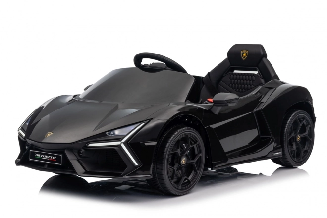 Mașinuță electrică pentru copii Lamborghini Revuelto negru