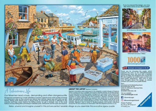 Puzzle Viața pescarului 1000 piese