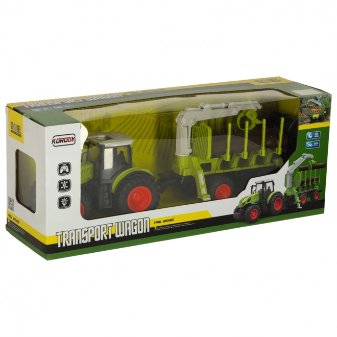 Tractor RC cu suport