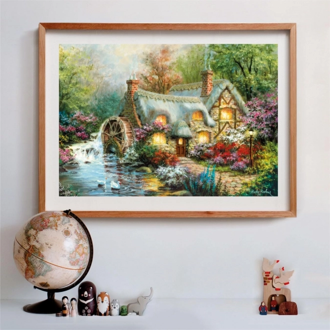 Puzzle 1500 piese Refugiu compact la țară