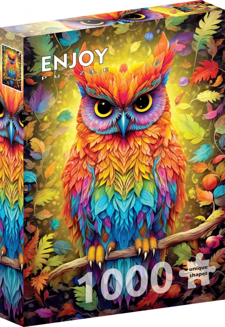Puzzle Bufnița de toamnă 1000 piese