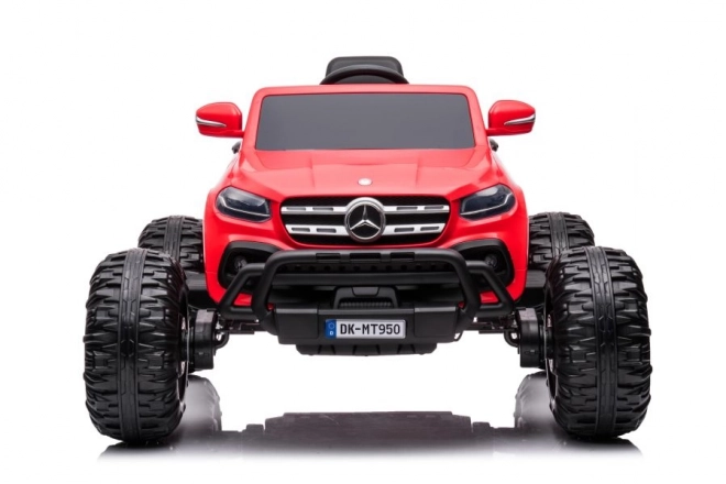 Mașinuță electrică Mercedes 4x4 roșie