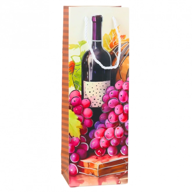 Pungă de cadou din hârtie pentru vin
