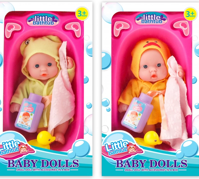 Bebeluş cu cădiţă - set 26 cm