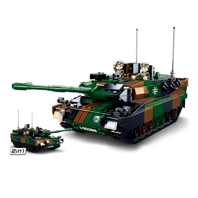 tanc aliante germane Leopard 2A5 de la Sluban