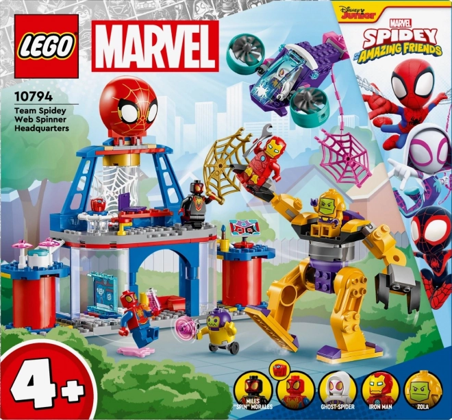 sediul central al echipei păianjen LEGO Spider-Man