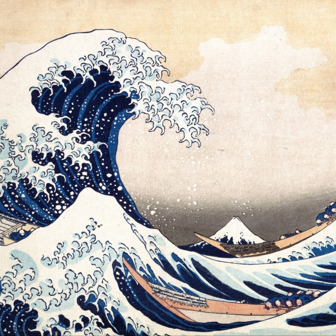 Puzzle Marea cea Mare din Kanagawa 1000 piese PIATNIK