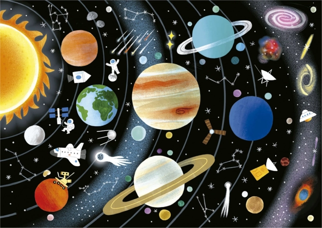 Puzzle Sistemul Solar EDUCA 150 piese