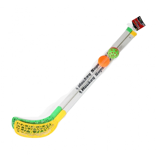 Set hochei și floorball cu crosă și puc 80 cm