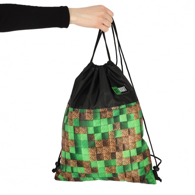 Rucsac pentru pantofi Pixel Cubes de la St. Right