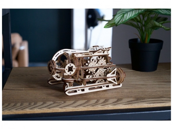 Puzzle mecanic 3D submarin Steampunk Ugears