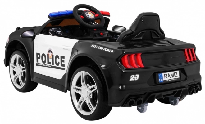 Mașină electrică pentru copii GT Sport Police negru