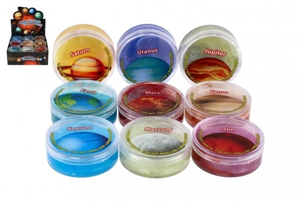 Slime planeta din Sistemul Solar 7cm set 27 culori