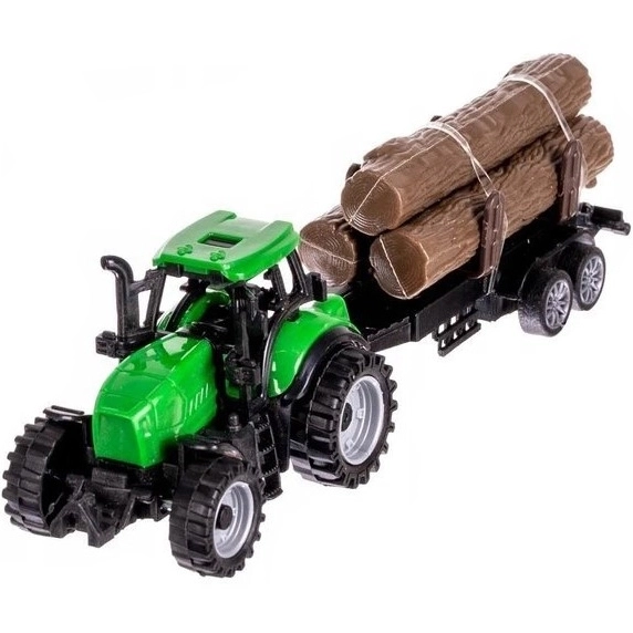Set ferma cu animale și 2 tractoare 102 piese
