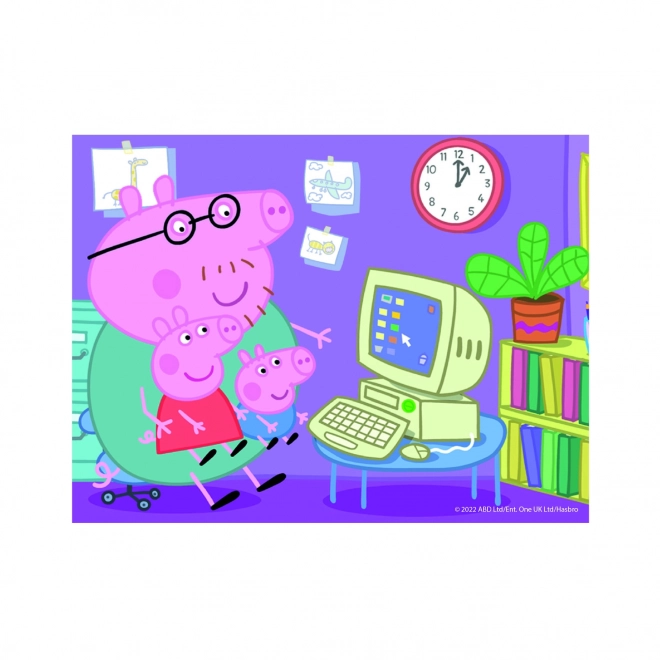 Cuburi colorate Peppa Pig