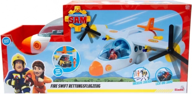 Avion de intervenție 42 cm Pompierul Sam