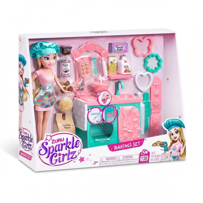 Lală Sparkle Girlz set de cofetărie