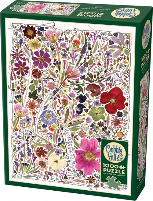 Puzzle Flori Presate Primăvară 1000 Piese de la Cobble Hill
