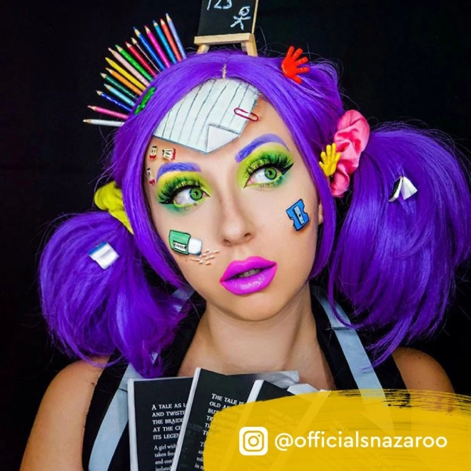 Set profesional pictură pe față SNAZAROO - 35 piese