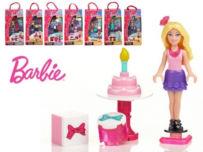 Barbie Mega Bloks păpușă compatibilă cu cărămizi