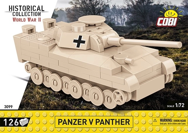 Model din blocuri Panzer V Panther COBI