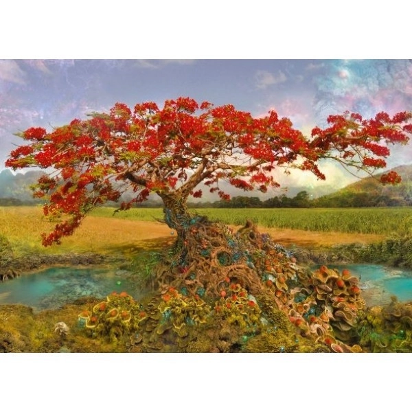 Puzzle Enigma Trees HEYE 1000 piese