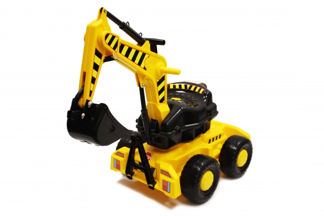 Bicicletă de echilibru cu excavator XL cu braț