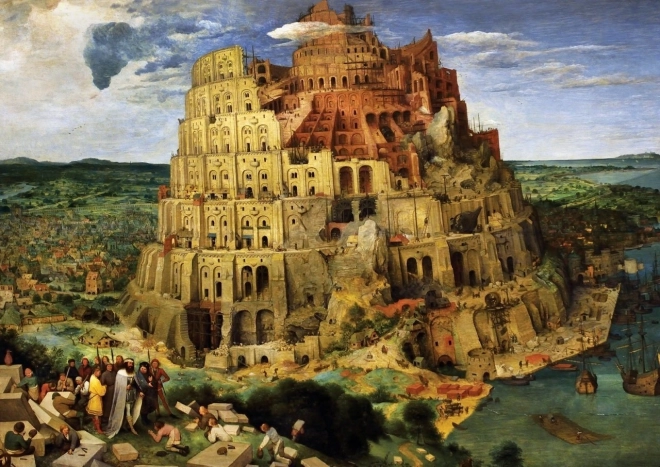 Puzzle Turnul Babel 2000 piese