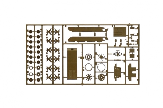 Machetă de tanc M4 Sherman