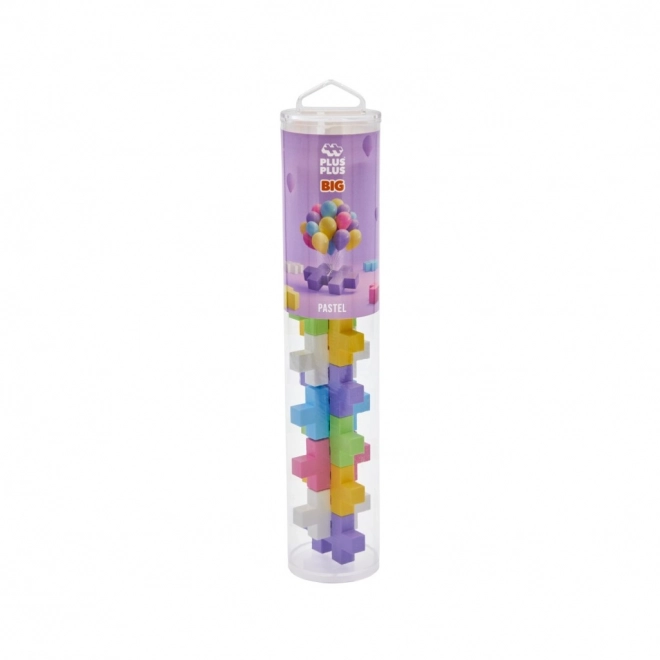 Plus-Plus BIG Pastel (Tub) 15 buc