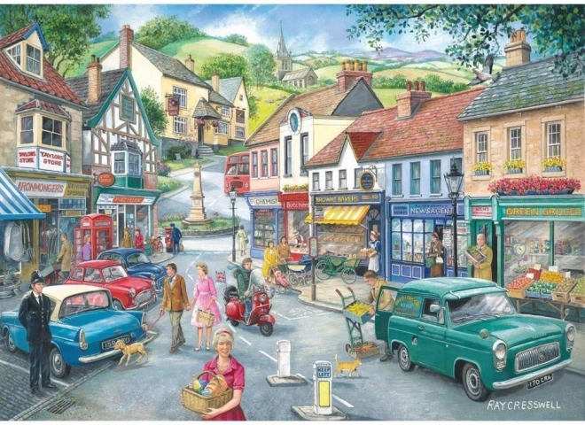 Puzzle cu tematica magazin 1000 piese