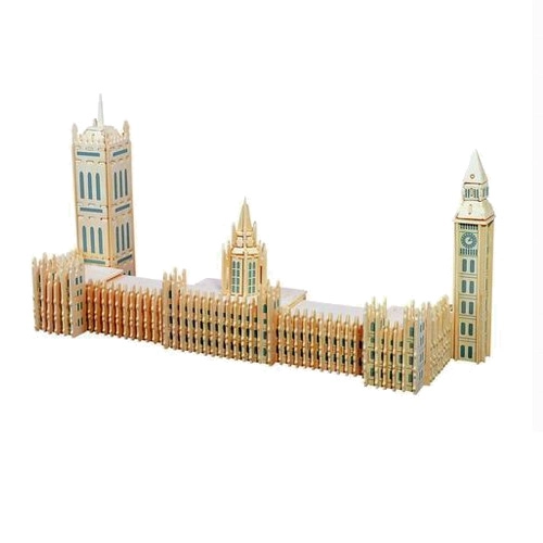 Puzzle 3D din lemn Big Ben pentru copii