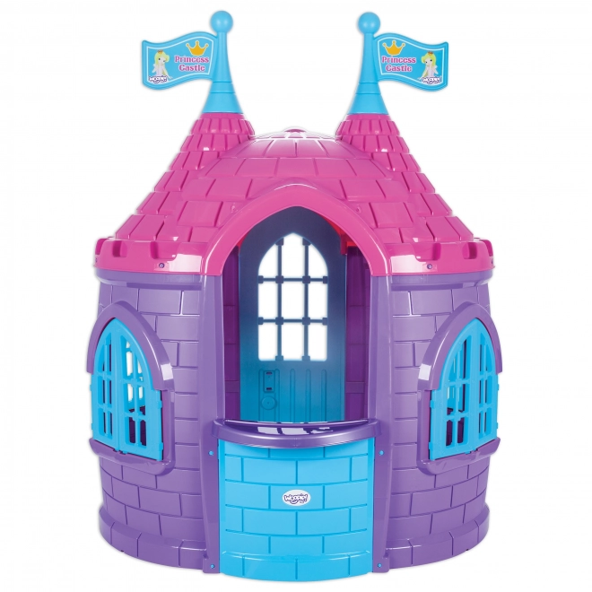 Căsuța de grădină Woopie castel pentru prințesă și cavaler violet