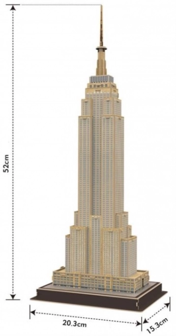 Puzzle 3D Empire State Building 54 Piese