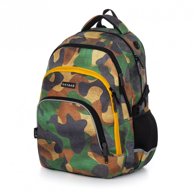 Rucsac Oxy Scooler Camo pentru elevi