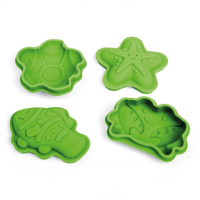 forme din silicon verde Bigjigs Toys Meadow