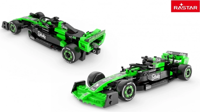 Set de construcție monopost F1 1:24 STAKE F1 Team KICK Sauber C44 verde Rastar