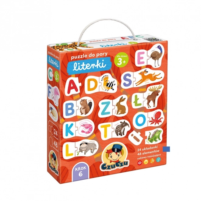 Puzzle pereche Abecedar