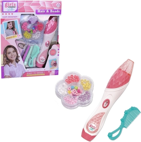 Set pentru împletirea mărgelelor în păr