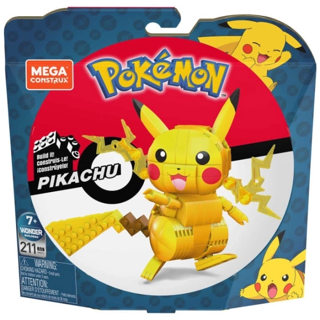 mega construx construiește și expune un pokemon – Pikachu