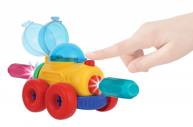 Klocki Magnetice Stick-o Primul Meu Set cu Roți