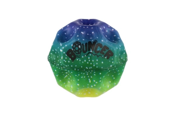 Minge săltăreață din spumă, curcubeu, 6cm, set de 12