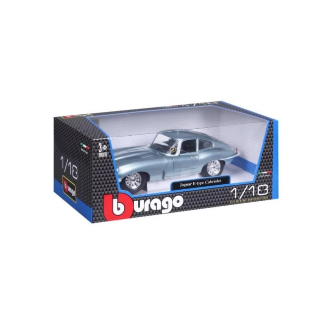 Model metalic Jaguar E Coupe Bburago 1:18