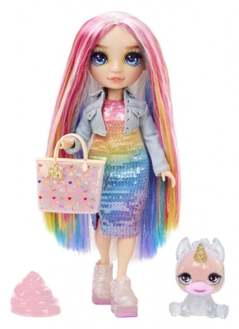 Păpușa Rainbow High cu animal de companie Amaya Raine