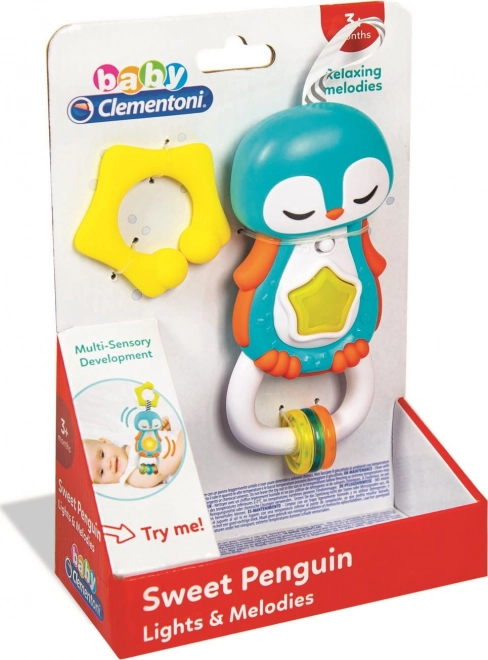 Jucărie interactivă bebe pinguin CLEMENTONI BABY