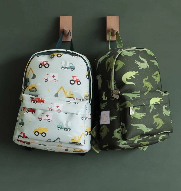 A Little Lovely Company Rucsac mic pentru copii – Vehicule