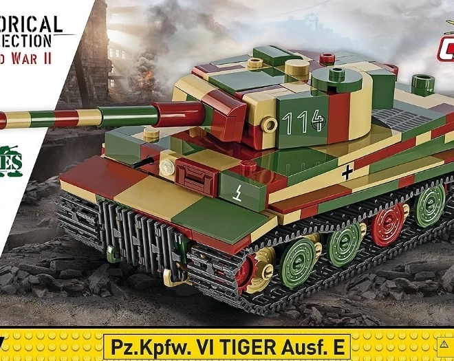 Model tanc Pz.Kpfw. VI Tiger Ausf. E 1:48